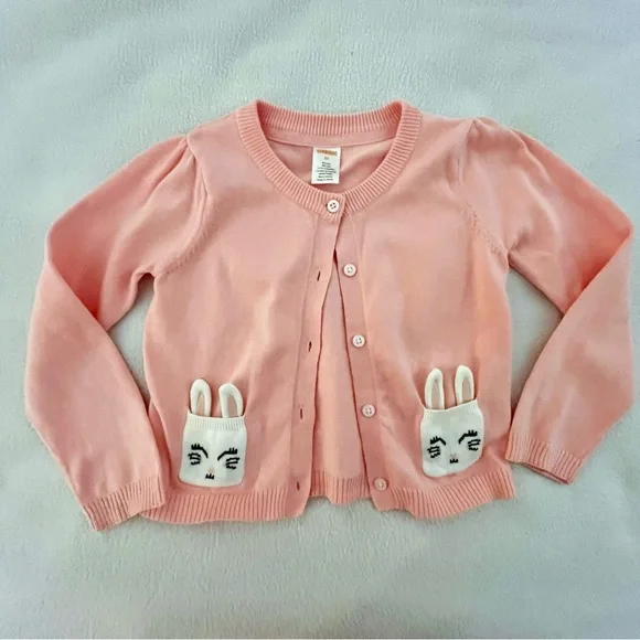 Gymboree Spring Jubilee Cardigan with Bunny Pockets - Picture 4 of 4